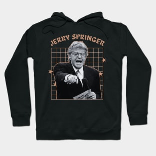 Jerry springer --- 70s aethetic Hoodie